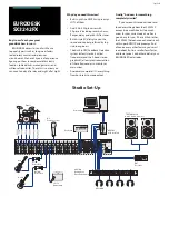 Предварительный просмотр 4 страницы Behringer Eurodesk SX3242FX Brochure & Specs