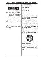 Предварительный просмотр 2 страницы Behringer EUROLIGHT LD6230 Installation Instructions