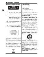 Предварительный просмотр 2 страницы Behringer Eurolive B415DSP User Manual