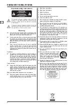 Preview for 2 page of Behringer Eurolive E1220A User Manual