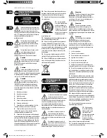 Preview for 2 page of Behringer Eurolive VP1220D Operating/Safety Instructions Manual