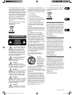 Preview for 3 page of Behringer Eurolive VP1220D Operating/Safety Instructions Manual