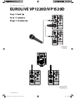 Preview for 8 page of Behringer Eurolive VP1220D Operating/Safety Instructions Manual