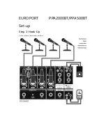 Preview for 5 page of Behringer Europort PPA2000BT Quick Start Manual