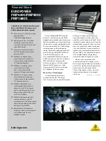 Behringer Europower PMP4000 Quick Start Manual preview