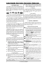 Preview for 4 page of Behringer Europower PMX1000 User Manual