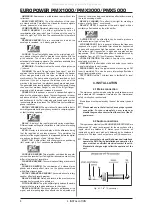 Preview for 8 page of Behringer Europower PMX1000 User Manual