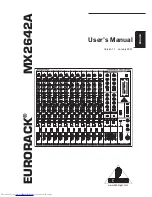 Behringer Eurorack MX2642A User Manual предпросмотр