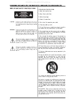 Preview for 2 page of Behringer EURORACK UB1622FX-PRO User Manual