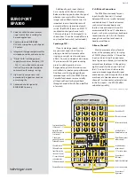 Предварительный просмотр 2 страницы Behringer Eurosport EPA300 Datasheet