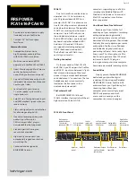 Preview for 2 page of Behringer FCA1616 Brochure