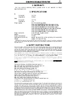 Preview for 2 page of Behringer GRAPHIC EQUALIZER EQ700 User Manual