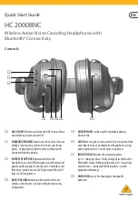 Предварительный просмотр 1 страницы Behringer HC 2000BNC Quick Start Manual