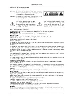 Preview for 2 page of Behringer Intelligate XR2000 User Manual