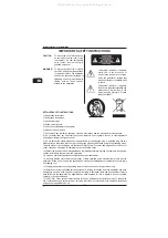 Preview for 2 page of Behringer Minicom COM800 User Manual