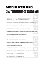 Preview for 4 page of Behringer Modulizer PRO DSP1200P User Manual