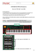 Behringer MOTÖR 61 User Manual preview