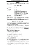 Preview for 2 page of Behringer OverDrive Distortion OD100 User Manual