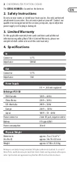 Предварительный просмотр 2 страницы Behringer Overdrive/Distortion Manual