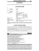 Preview for 2 page of Behringer Power Overdrive PO300 User Manual