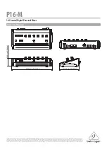 Preview for 5 page of Behringer POWERPLAY 16 P16-M Specifications