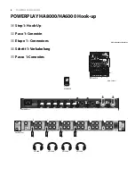 Preview for 3 page of Behringer POWERPLAY HA6000 Quick Start Manual