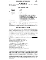 Preview for 2 page of Behringer Preamp Booster PB100 User Manual