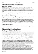 Preview for 4 page of Behringer PRO-1 Operation Manual