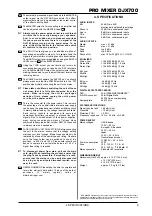 Preview for 9 page of Behringer PRO MIXER DJX700 User Manual