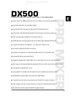 Preview for 5 page of Behringer Pro Mixer DX500 User Manual