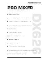 Preview for 3 page of Behringer Pro Mixer DX626 User Manual