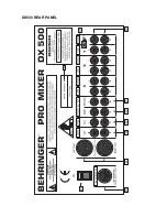 Предварительный просмотр 21 страницы Behringer Promixer DX 500 User Manual