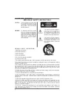 Предварительный просмотр 2 страницы Behringer Racktuner BTR2000 User Manual