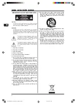 Предварительный просмотр 2 страницы Behringer SU9920 User Manual