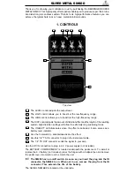 Preview for 1 page of Behringer Super Metal SM400 User Manual