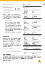 Preview for 2 page of Behringer SYSTEM 100 182 Quick Start Manual