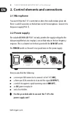 Preview for 4 page of Behringer T-47 User Manual