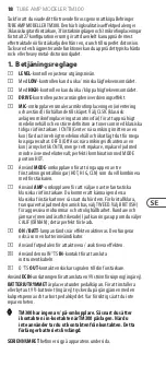 Preview for 18 page of Behringer TUBE AMP MODELER TM300 Manual