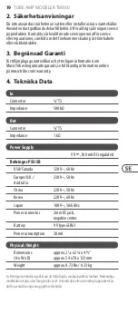 Preview for 19 page of Behringer TUBE AMP MODELER TM300 Manual