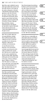 Preview for 22 page of Behringer TUBE AMP MODELER TM300 Manual