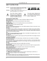 Preview for 2 page of Behringer Tube Composer T1952 User Manual