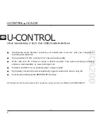 Preview for 4 page of Behringer U-CONTROL UCA200 Operating Manual