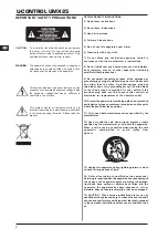 Preview for 2 page of Behringer U-Control UMX25 User Manual