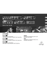 Behringer U-PHORIA UM2 Quick Start Manual предпросмотр