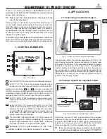 Preview for 1 page of Behringer ULTRA-DI DI600P User Manual