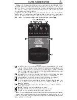 Preview for 1 page of Behringer ULTRA FLANGER UF300 Manual