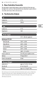 Preview for 9 page of Behringer ULTRA METAL UM300 Manual