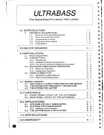 Preview for 5 page of Behringer Ultrabass EX 1000 Operating Manual