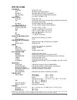 Preview for 3 page of Behringer ULTRABASS EX1200 Technical Specifications