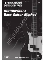 Behringer Ultrabass Instruction Book preview